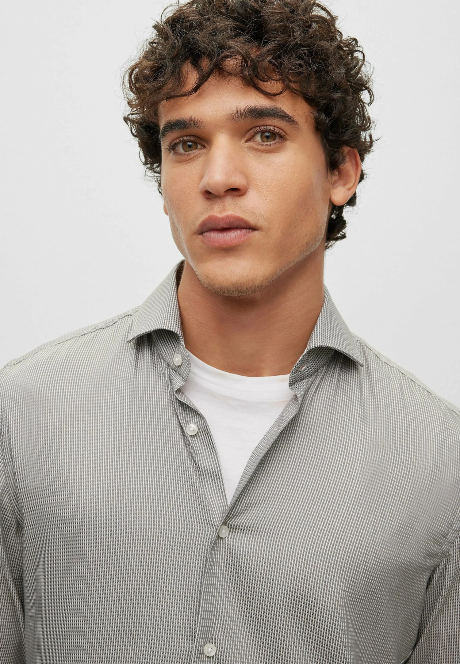 Boss P-Hank-Spread - Overhemd - Silver One 4 Boss P-Hank-Spread - Overhemd - Silver One - Afbeelding 4