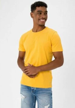 3 Pack - Basic- T-Shirt Basic - Navy-Green-Yellow -Heren Kleding Winkel a6dd0e27488d461584208f86537e3d38
