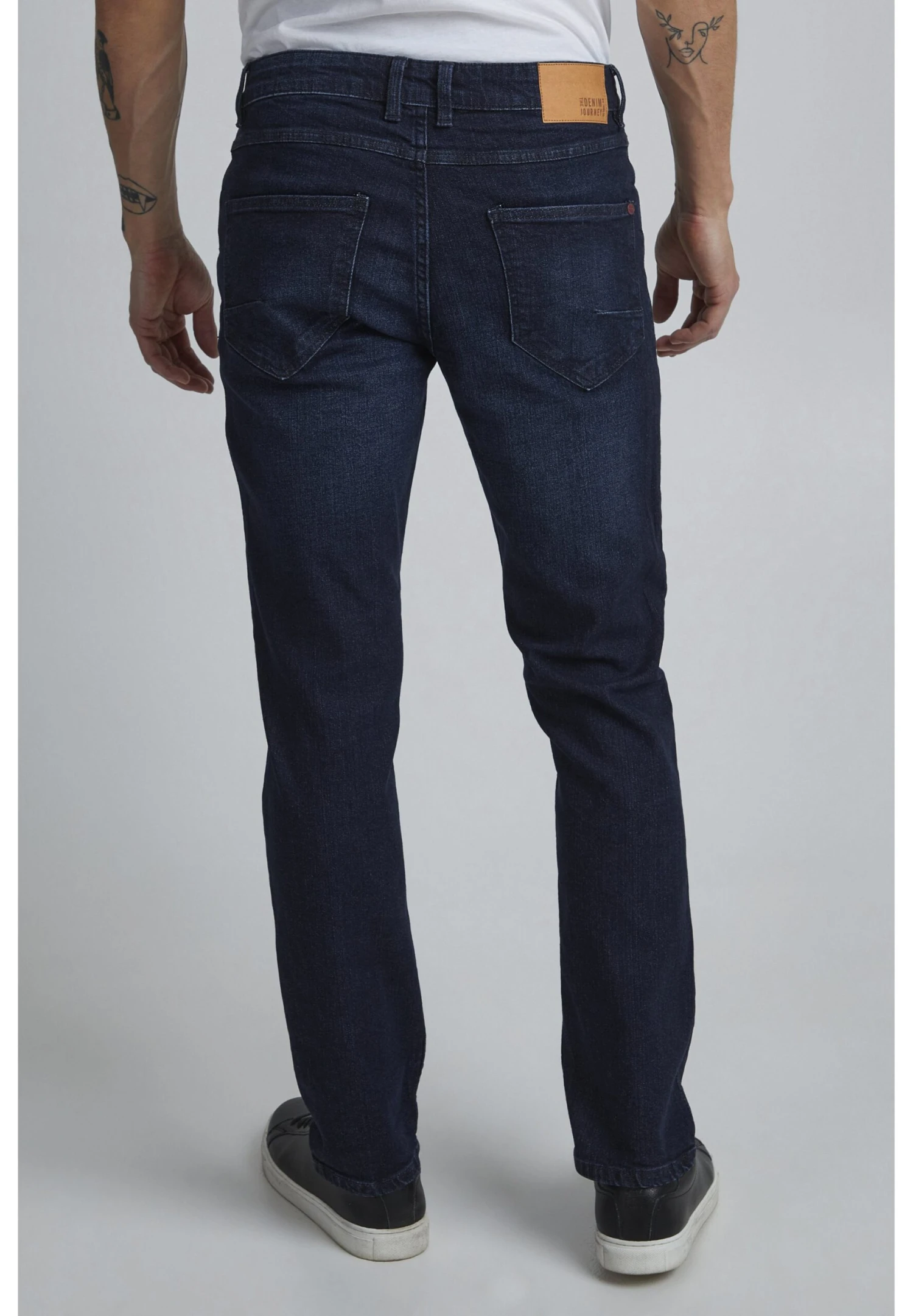 Solid Sdjoy Blue 202 - Slim Fit Jeans - Dark Blue Denim 3 Solid Sdjoy Blue 202 - Slim Fit Jeans - Dark Blue Denim - Afbeelding 3