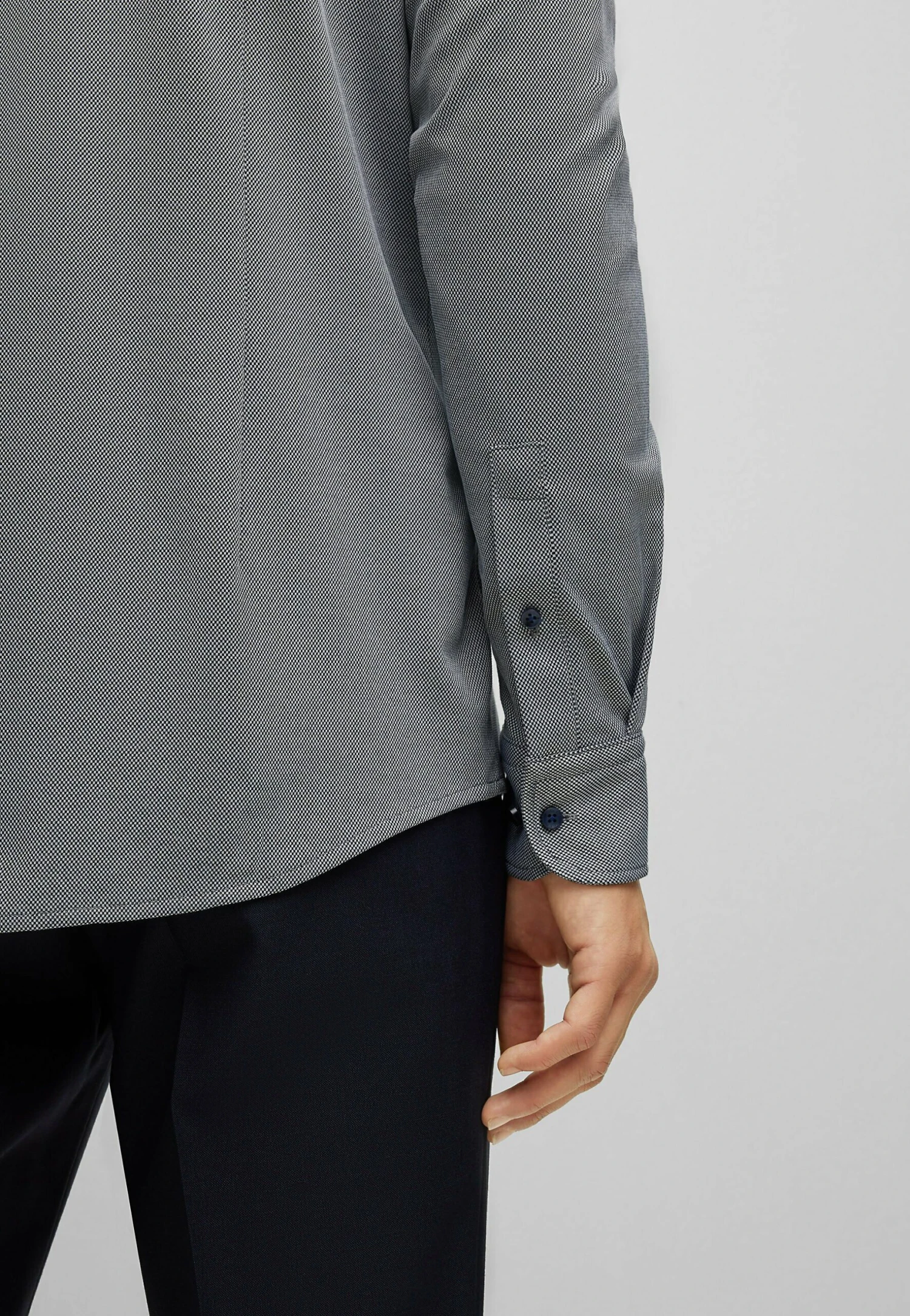 Boss P-Hank-Spread - Overhemd - Dark Blue Eleven 5 Boss P-Hank-Spread - Overhemd - Dark Blue Eleven - Afbeelding 5