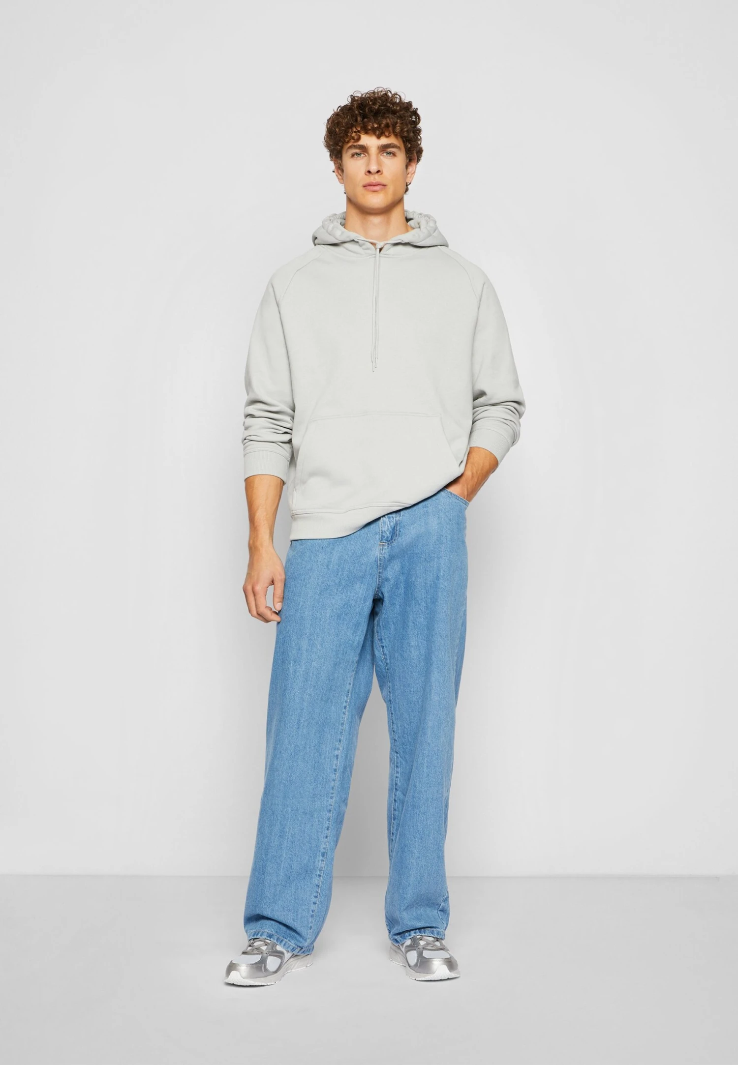 Southpole Straight Leg Jeans - Retro Mid Blue 2 Southpole Straight Leg Jeans - Retro Mid Blue - Afbeelding 2