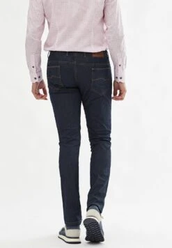 With Super Stone Wash - Slim Fit Jeans - Azul Oscuro -Heren Kleding Winkel aa18e9b42d7a4128b772326560c25a78