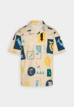 Boxed Fit Urskog Short Sleeved Gots Vegan - Overhemd - Blue -Heren Kleding Winkel aabb19d232064d4ba2fc94e84d90c32a