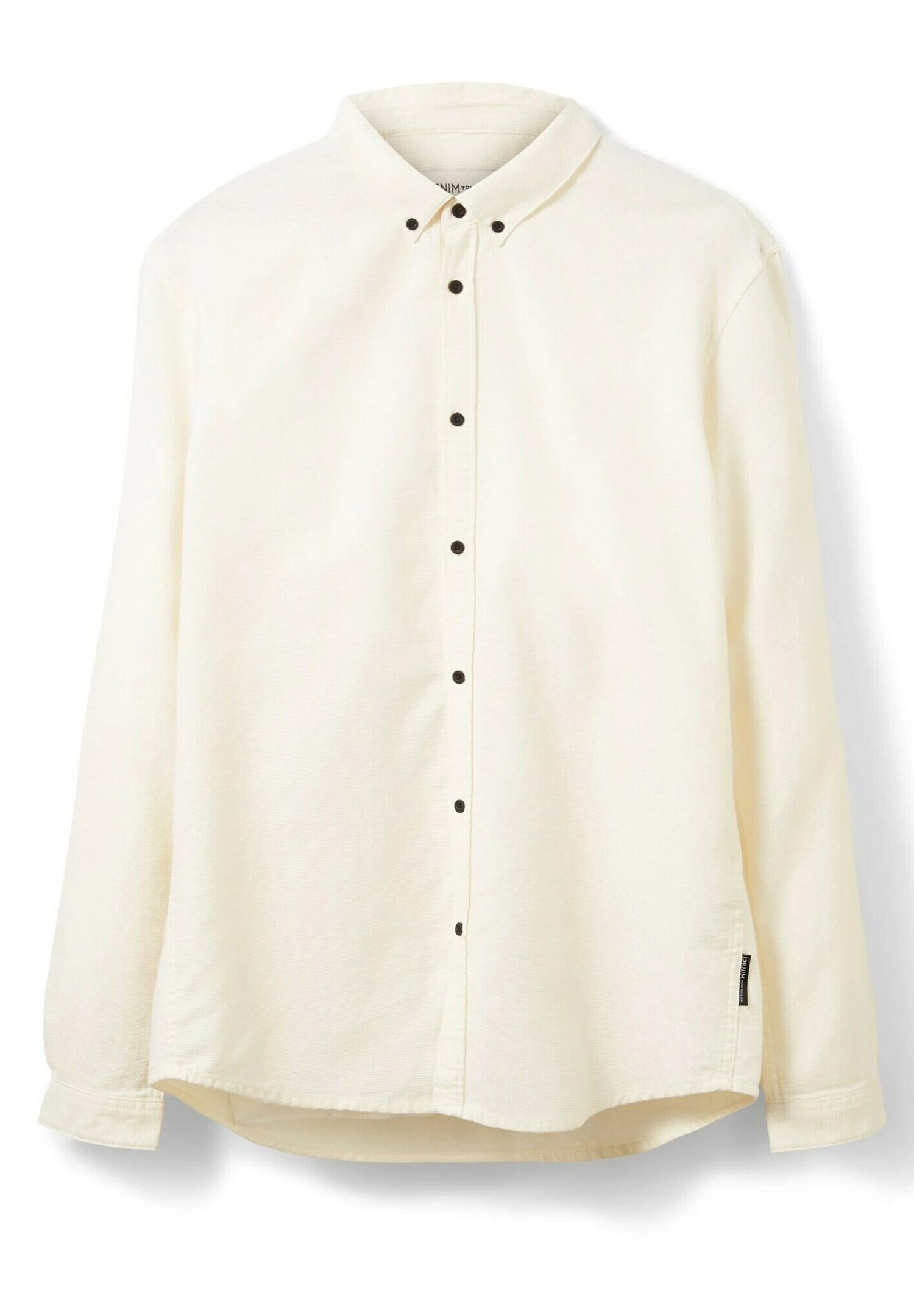 TOM TAILOR Denim Mit Struktur - Overhemd - Soft Light Beige 7 TOM TAILOR Denim Mit Struktur - Overhemd - Soft Light Beige - Afbeelding 7