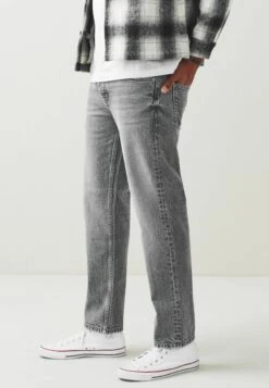 Next With Stretch - Straight Leg Jeans - Grey -Heren Kleding Winkel adef577f1a6b48b38927b3f8276868a1
