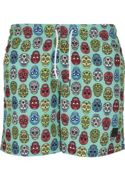 URBAN CLASSICS Pattern - Zwemshorts - Calavera Aop -Heren Kleding Winkel af983c4d53fe4d62a0fee27d15d2642f