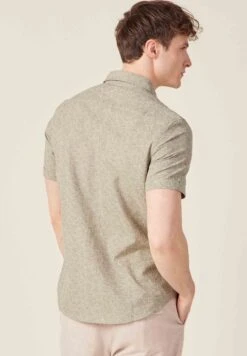 Mit Kurzen Ärmeln - Overhemd - Vert Kaki 7 Mit Kurzen Ärmeln - Overhemd - Vert Kaki -Heren Kleding Winkel af9b7ebe85944bf583495c0489776ab9