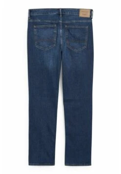 Straight Leg Jeans - Denim Dark Blue -Heren Kleding Winkel b09a4d58bc22453c88a1d0d74d1a25d0