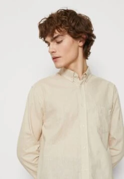 SAMSØE SAMSØE Liam Shirt - Overhemd - Oatmeal -Heren Kleding Winkel b2b9aaa5b3ea44209c8fc5a11348cae6