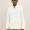 TOM TAILOR Denim Mit Struktur - Overhemd - Soft Light Beige