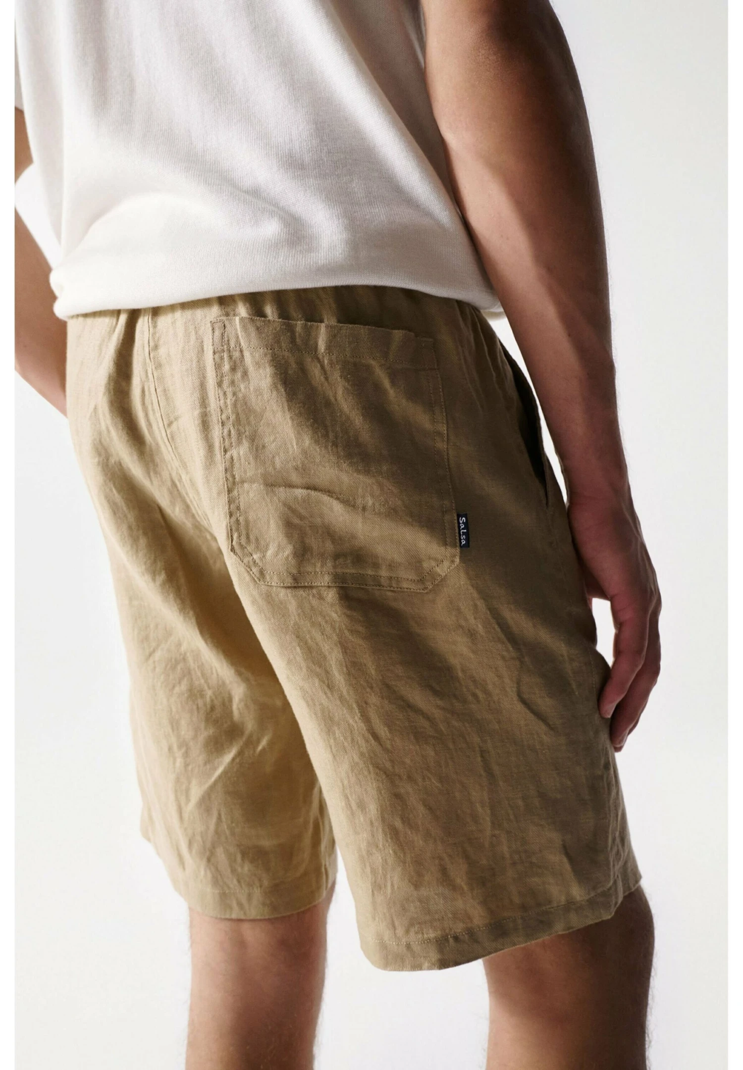 Regular - Shorts - Light Beige 5 Regular - Shorts - Light Beige - Afbeelding 5