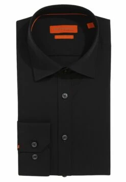 Jupiter Platinum Langarm - Overhemd - Schwarz -Heren Kleding Winkel b684e9d0027d4fcbac4b534af8de0b3c