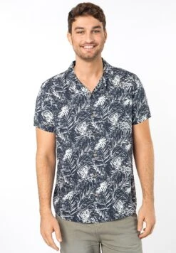 Hawaii - Overhemd - Dark Blue -Heren Kleding Winkel b6baabbc408440fd9aed0e2ccc88b5d3