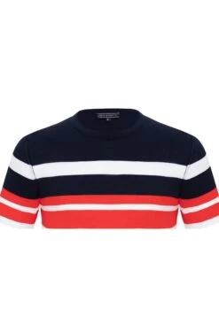 T-Shirt Print - WhiteNavy -Heren Kleding Winkel b7c11117e1a94c6fa821a8b0d80b5916