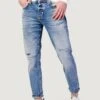 Antony Morato Argon Slim Ankle Lenght - Fa750371 - Slim Fit Jeans - Blue Denim