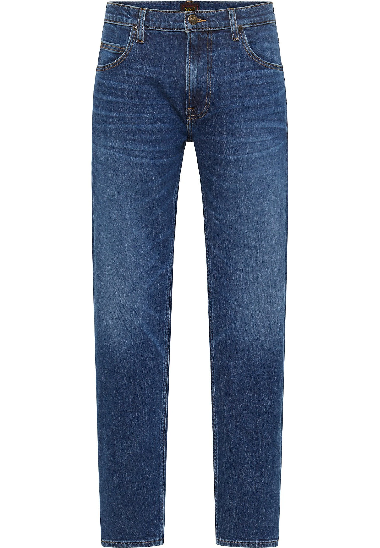 Lee Brooklyn - Straight Leg Jeans - Sea Salt Worn 1 Lee Brooklyn - Straight Leg Jeans - Sea Salt Worn