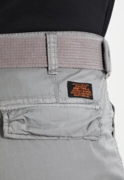 Schott Ranger - Shorts - Grey -Heren Kleding Winkel be96f703200f4edeb5a40ea9284cfa64