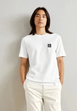 Marc O'Polo Mop Icon - T-Shirt Basic - White Cotton