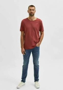 Selected Homme Slim Fit Jeans - Light Blue Denim -Heren Kleding Winkel beeb250f9aed41449b63c4f674d72405