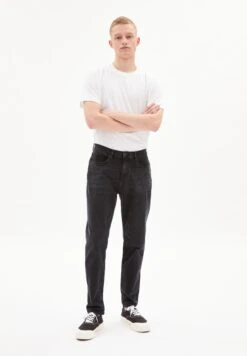 Armedangels Aaro - Slim Fit Jeans - Foggy Black