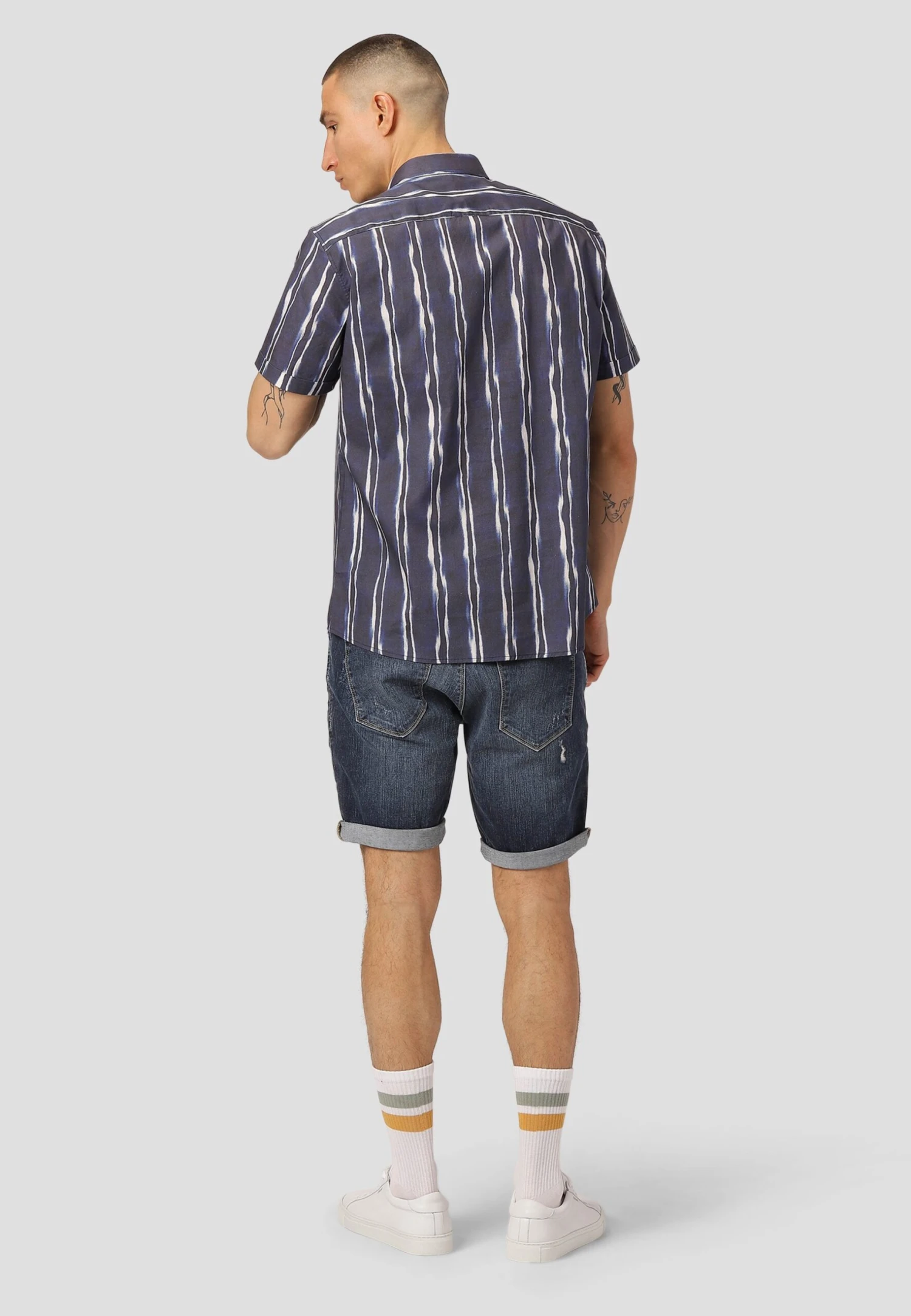 Jeansshort -Blue 3 Jeansshort -Blue - Afbeelding 3