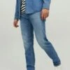 Jack & Jones Mike Wood Jos 381 - Straight Leg Jeans - Blue Denim
