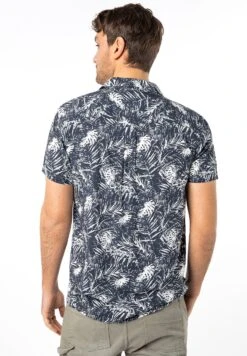 Hawaii - Overhemd - Dark Blue -Heren Kleding Winkel c9e59ff85af246b4a1093b1f886a1145