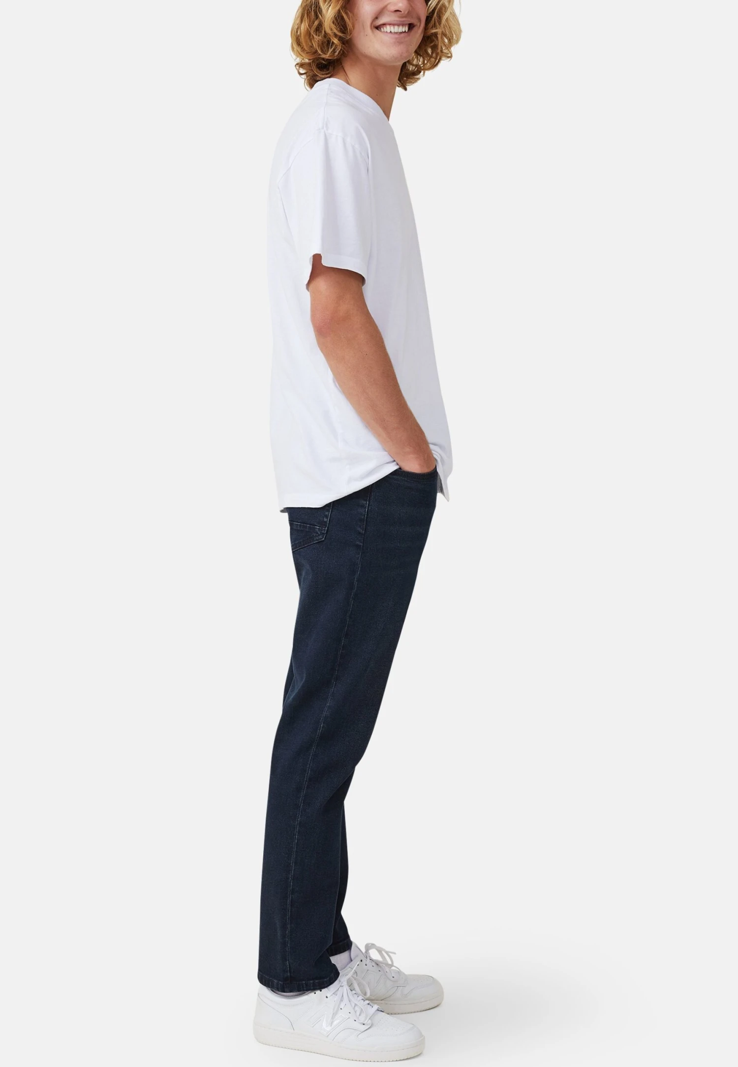 COTTON ON Straight Leg Jeans - Blue 4 COTTON ON Straight Leg Jeans - Blue - Afbeelding 4