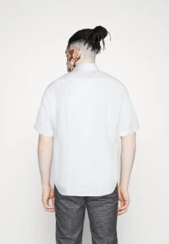 Marc O'Polo Kent Collar Short Sleeves One Rectangular Chest Pocket Linen - Overhemd - White -Heren Kleding Winkel cb24f23e3dd8493b9f962a2652b506b8