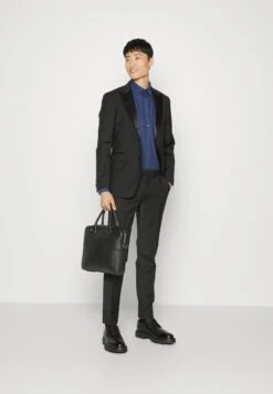 Selected Homme Slhslim Soho Detail- Overhemd - Navy Blazer -Heren Kleding Winkel cb733419d75e436688772db658bb8ef8