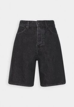 Marc O'Polo DENIM Pocket Fit Regular Waist Low Crotch Button Fly - Jeansshort - Washed Black -Heren Kleding Winkel cb9580fe965c45fd804d489aa9b9a185