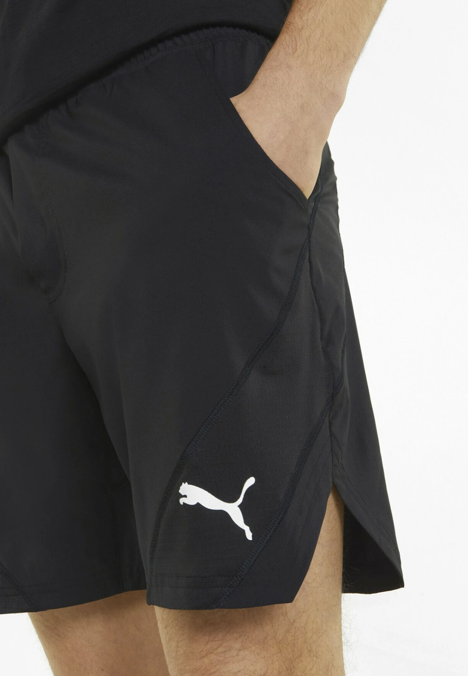 Puma Train Vent Short - Korte Broeken - Black 4 Puma Train Vent Short - Korte Broeken - Black - Afbeelding 4