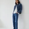 Made In Eu - Straight Leg Jeans - Denim Blue