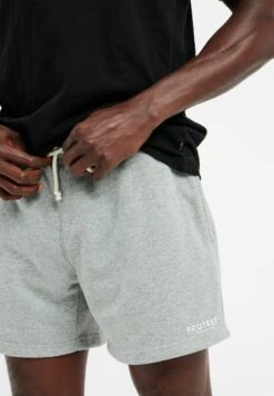 Protest Morne- Shorts - Dark Grey Melee -Heren Kleding Winkel cd976b44f5dc401d9c4c872b8e6aba21