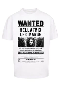 F4NT4STIC Harry Potter Bellatrix Lestrange Wanter Mono Black - T-Shirt Print - White -Heren Kleding Winkel cec03640bee5488c98c9eab8bc168f29