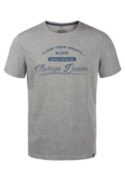 Blend Pillo - T-Shirt Print - Stone Mix 10 Blend Pillo - T-Shirt Print - Stone Mix -Heren Kleding Winkel cf540e26e0224d6191e6c86f70527c9f