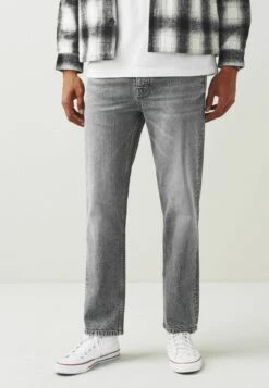 Next With Stretch - Straight Leg Jeans - Grey