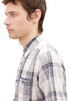 Tom Tailor Mit Karomuster - Overhemd - Mehrfarbig -Heren Kleding Winkel d26b0ea71e654311804f6f055b705fe0