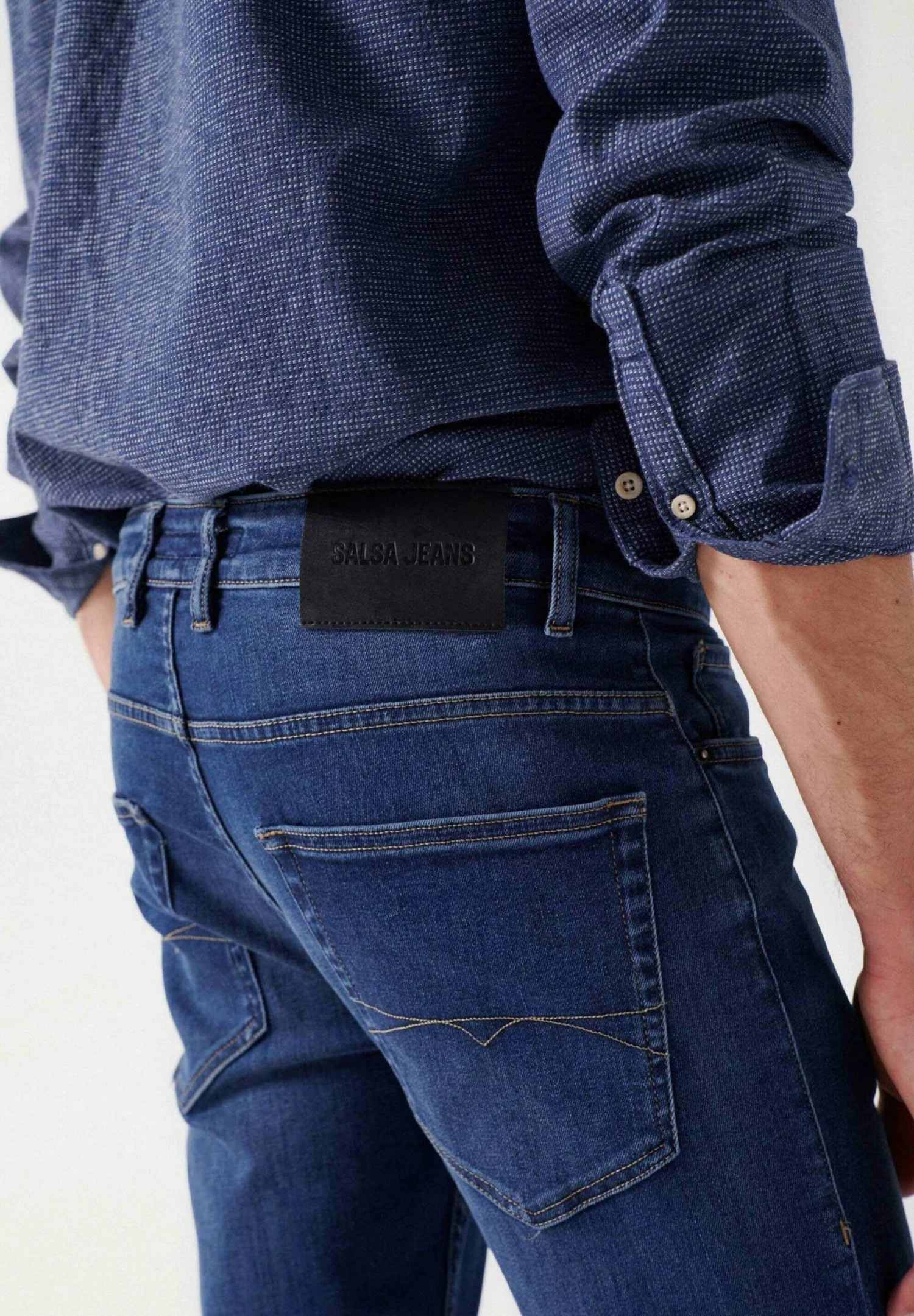 Slim Fit Jeans - Blue 4 Slim Fit Jeans - Blue - Afbeelding 4