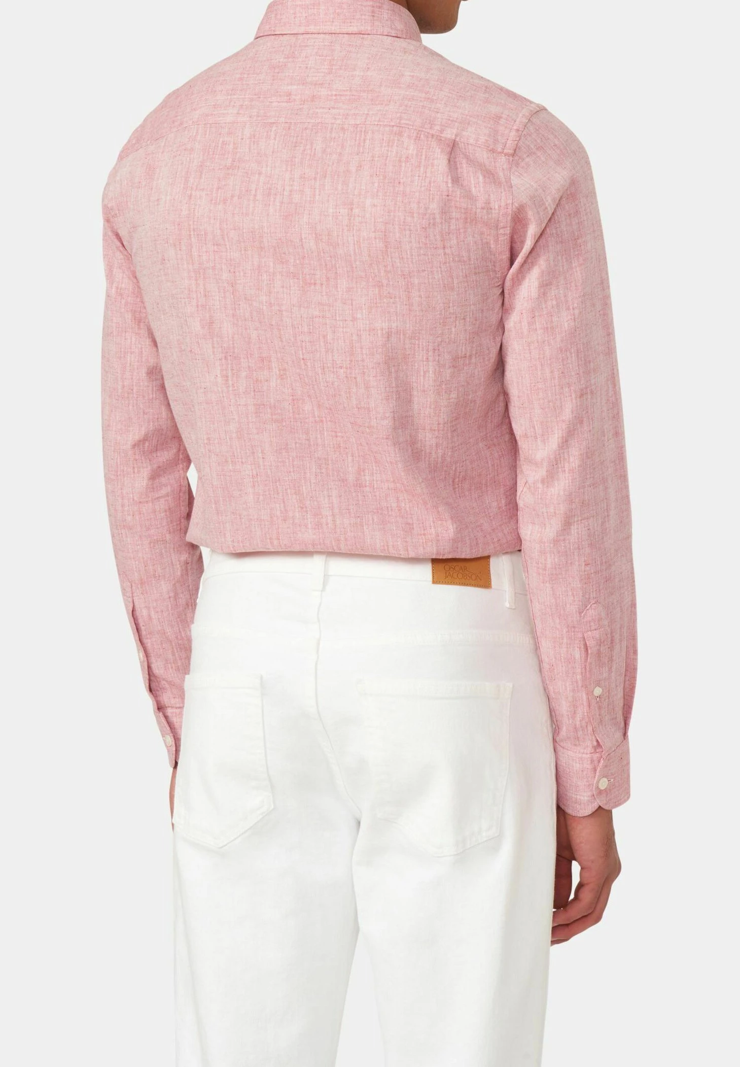 Oscar Jacobson Resort Bd - Overhemd - Soft Red 2 Oscar Jacobson Resort Bd - Overhemd - Soft Red - Afbeelding 2