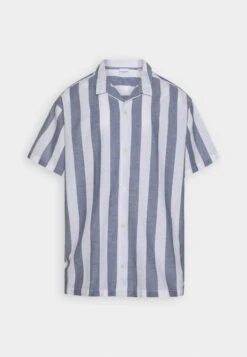 Jack & Jones Jprsummer Stripe Resort - Overhemd - Navy Blazer -Heren Kleding Winkel d62e53584d86491b9366778836e7f708