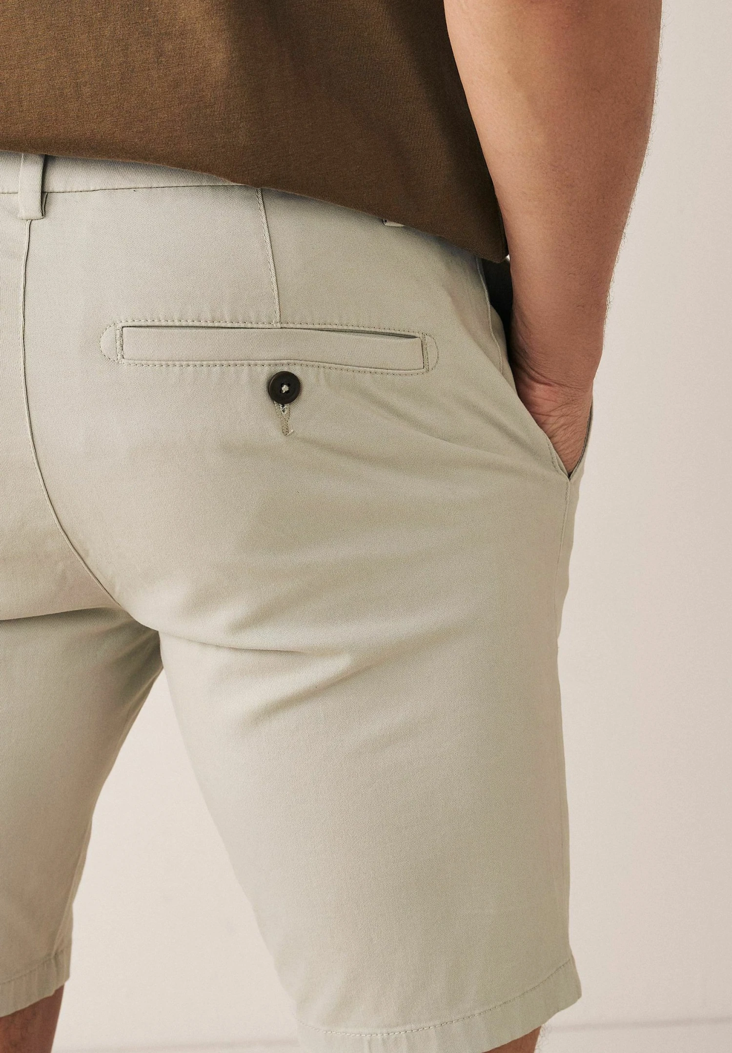 Next Stretch - Shorts - Natural 4 Next Stretch - Shorts - Natural - Afbeelding 4