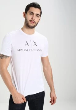 Armani Exchange T-Shirt Print - White