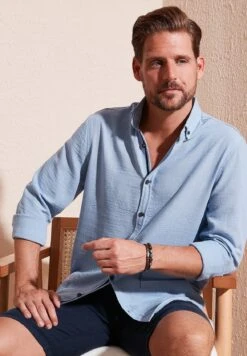 Regular Fit - Overhemd - Blue 12 Regular Fit - Overhemd - Blue -Heren Kleding Winkel d986e1ffd9ef429fad1dbd68d7655ef4