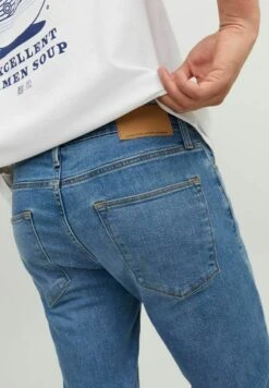 Jack & Jones Regular Fit Clark Evan Am 377 Lid - Straight Leg Jeans - Blue Denim -Heren Kleding Winkel da60ef835c7e4f3d9baef28b9a761558