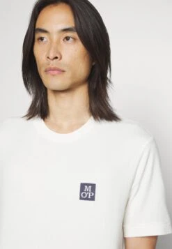 Marc O'Polo Mop Icon - T-Shirt Basic - White Cotton -Heren Kleding Winkel db0c8aa1bbc049a4a42fe4069d3635c2