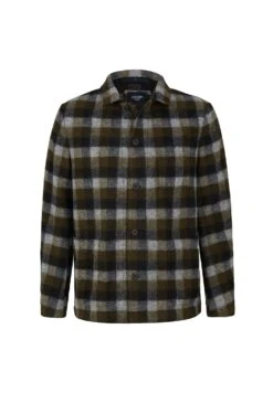 Joop Jeans Haiko - Overhemd - Grün Grau Kariert -Heren Kleding Winkel dc9c191076e24bf08d3715c9c8e6180c