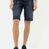 Camel Active Flexxx - Jeansshort - Night Blue