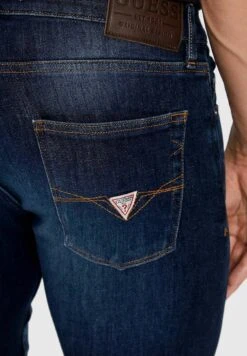 Guess Slim Fit Jeans - Blu -Heren Kleding Winkel e078f4f65c764983970078fc7aaa9bf3