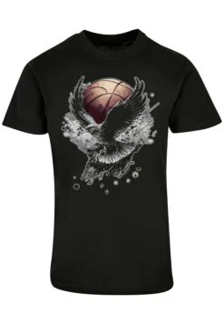 F4NT4STIC Basketball Adler - T-Shirt Print - Schwarz -Heren Kleding Winkel e1322e18e7f74b5c8dd456c41cab1376